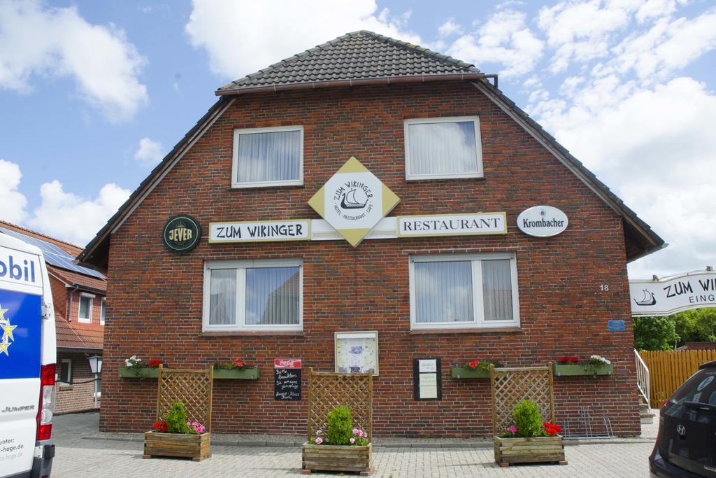 Neßmersiel Zum Wikinger酒店 外观 照片